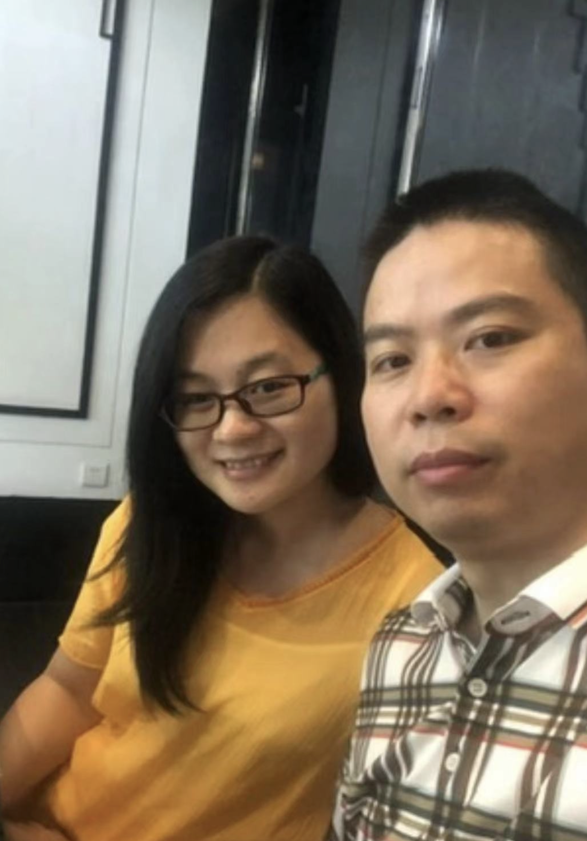爸爸与妈妈的合照